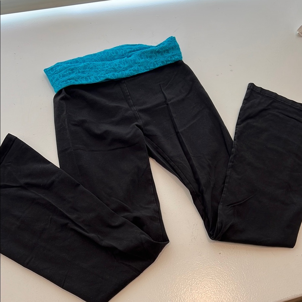 Women’s Aerie Black and Blue leggings